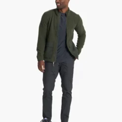 Idyllwild Sherpa Jacket | Forest 10 Idyllwild Sherpa Jacket | Forest -Deals Haute Drape Store V543FOR 03288