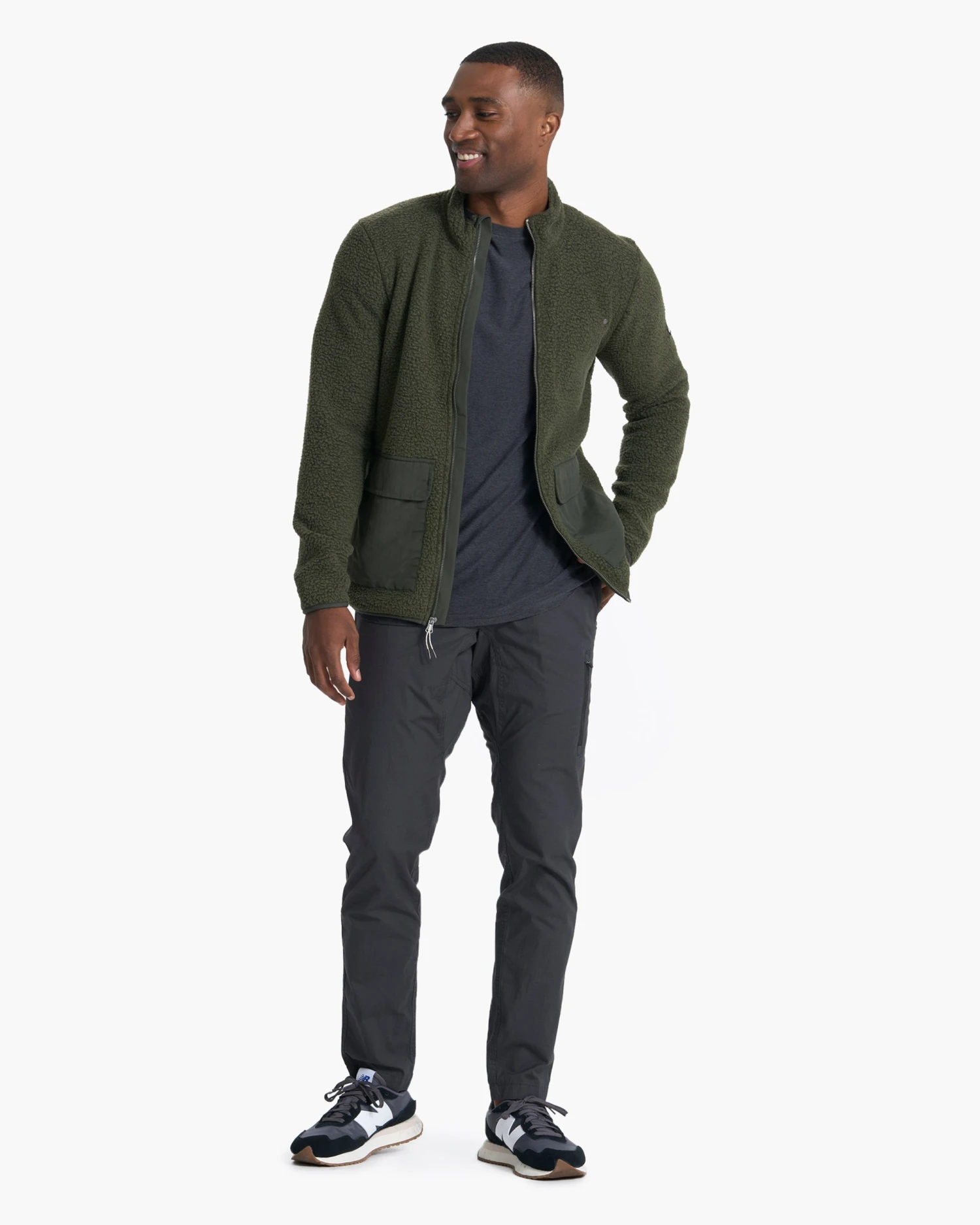 Idyllwild Sherpa Jacket | Forest 5 Idyllwild Sherpa Jacket | Forest - Image 5