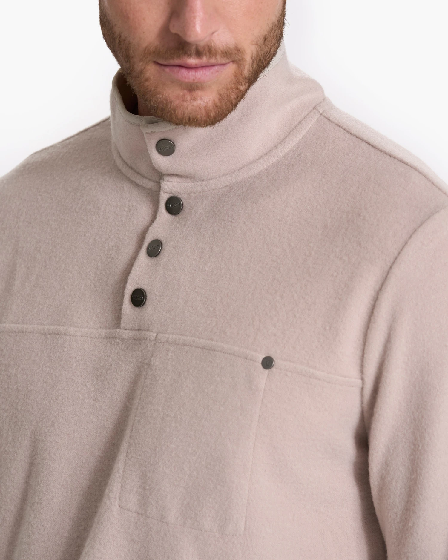 Venice Wool Pullover | Dark Salt Heather 3 Venice Wool Pullover | Dark Salt Heather - Image 3