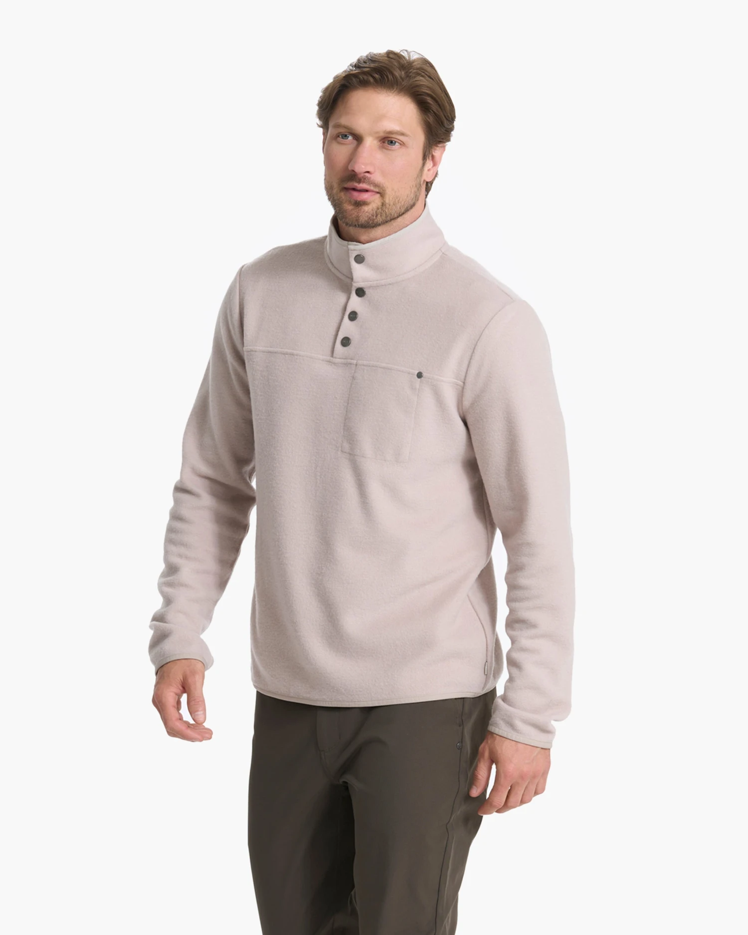 Venice Wool Pullover | Dark Salt Heather 2 Venice Wool Pullover | Dark Salt Heather - Image 2