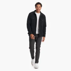 Napa Jacket | Ink -Deals Haute Drape Store V546INK FA22 M ECOMM FULL 4392