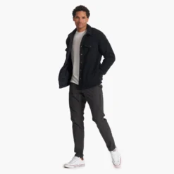 Napa Jacket | Ink -Deals Haute Drape Store V546INK FA22 M ECOMM FULL 4413