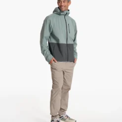 Oahu Rain Jacket | Stormy 9 Oahu Rain Jacket | Stormy -Deals Haute Drape Store V553SHA FA23 M ECOMM jackets FULL 2