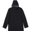 Palisades Long Rain Jacket | Black