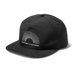 Investment In Happiness Hat | Black