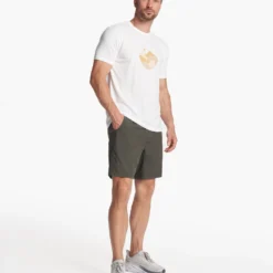 Landscapes Tee | White -Deals Haute Drape Store V9009WHT FA23 M ECOMM printables FULL 3