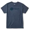 V1 Vuori Wordmark Logo Tee | Navy Heather