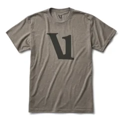 V1 Logo Tee | Cocoa Heather