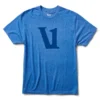 V1 Logo Tee | Royal Heather