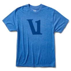 V1 Logo Tee | Royal Heather