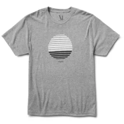 Sun Stripe Tee | Heather Grey