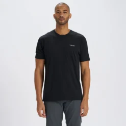 Lines Tee | Black -Deals Haute Drape Store V956BLK 1