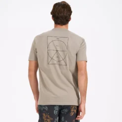 Mind Body Land Sea Tee | Cocoa -Deals Haute Drape Store V962CCO 2