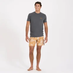 Ridge Reflection Tee | Charcoal -Deals Haute Drape Store V965CCL 3