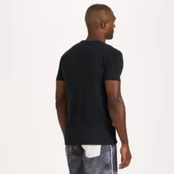 Investment In Happiness Tee | Black -Deals Haute Drape Store V966BLK 2 d478b2df 61ea 4e22 956c 89dae94aab0d