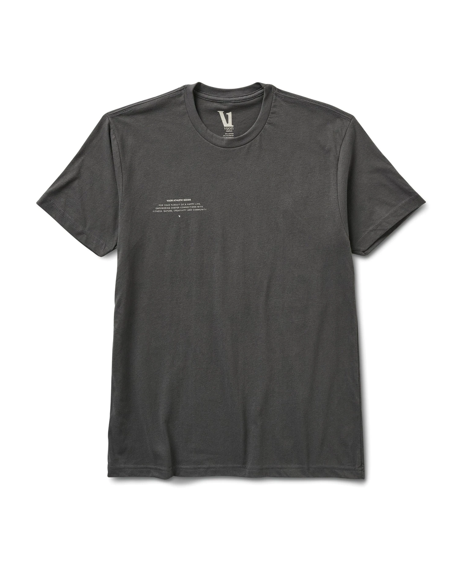Pursuit Tee | Charcoal 1 Pursuit Tee | Charcoal