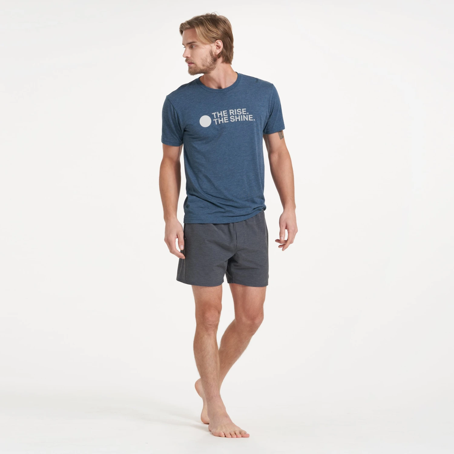 TRTS Tonal Tee | Indigo Heather 5 TRTS Tonal Tee | Indigo Heather - Image 5