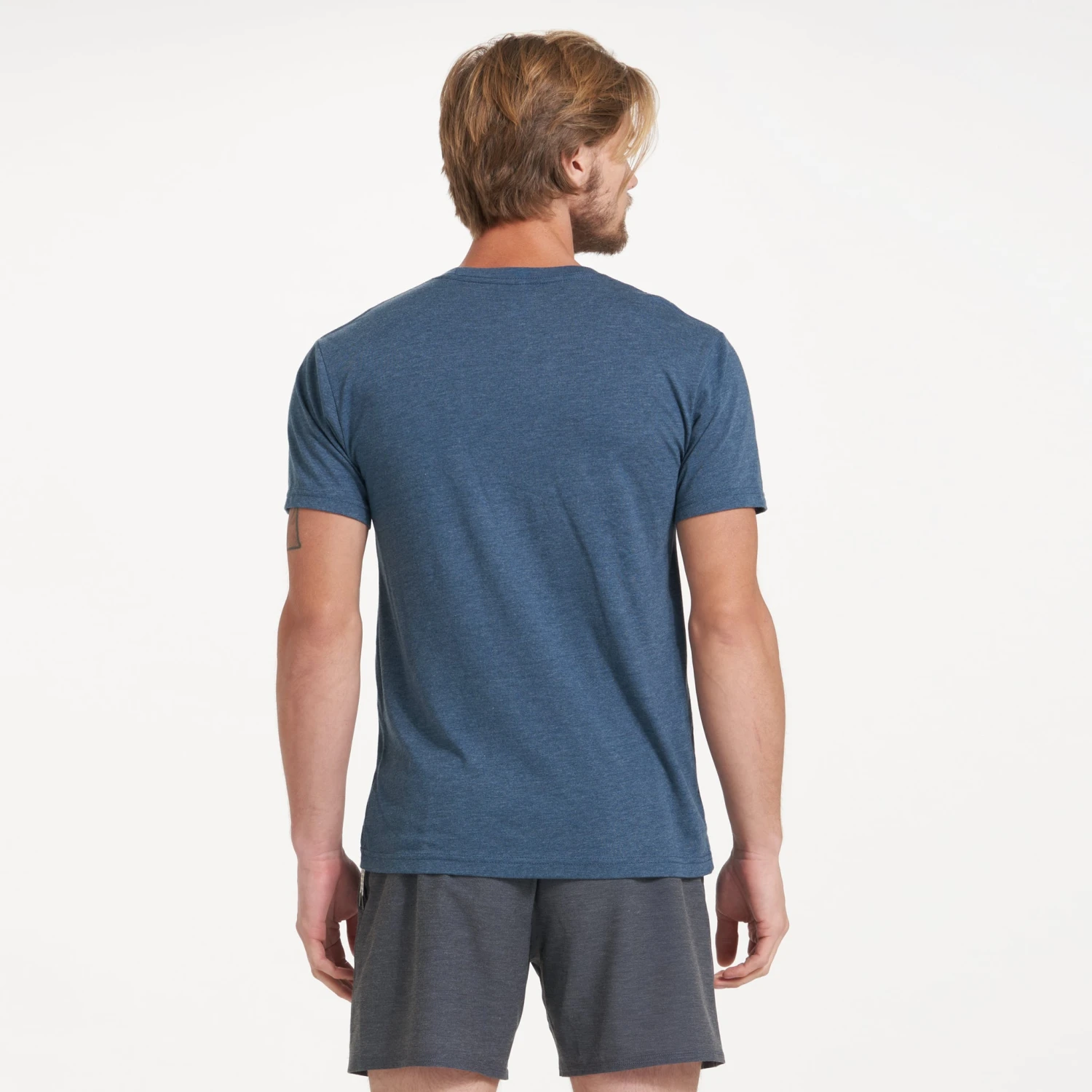 TRTS Tonal Tee | Indigo Heather 4 TRTS Tonal Tee | Indigo Heather - Image 4