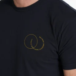 New Wave Tee | Black -Deals Haute Drape Store V985BLK 01577