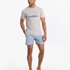 Sun Sets Tee | Light Grey -Deals Haute Drape Store V987LTG 3213 1