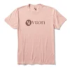 V1 Vuori Wordmark Logo Tee | Burnt Clay Heather